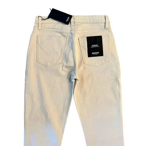 🌴 HUDSON Barbara High-Waist Crop Straight Jean NWT