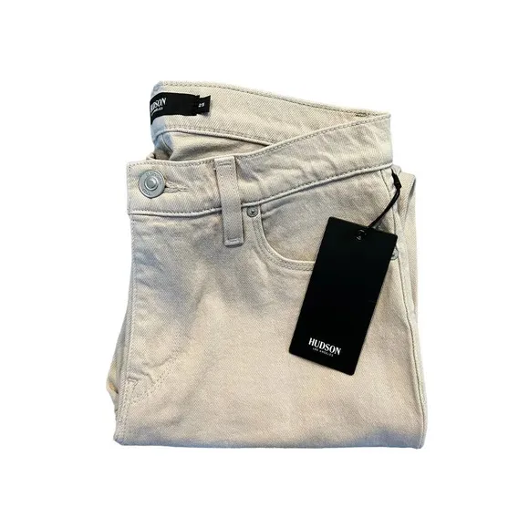🌴 HUDSON Barbara High-Waist Crop Straight Jean NWT