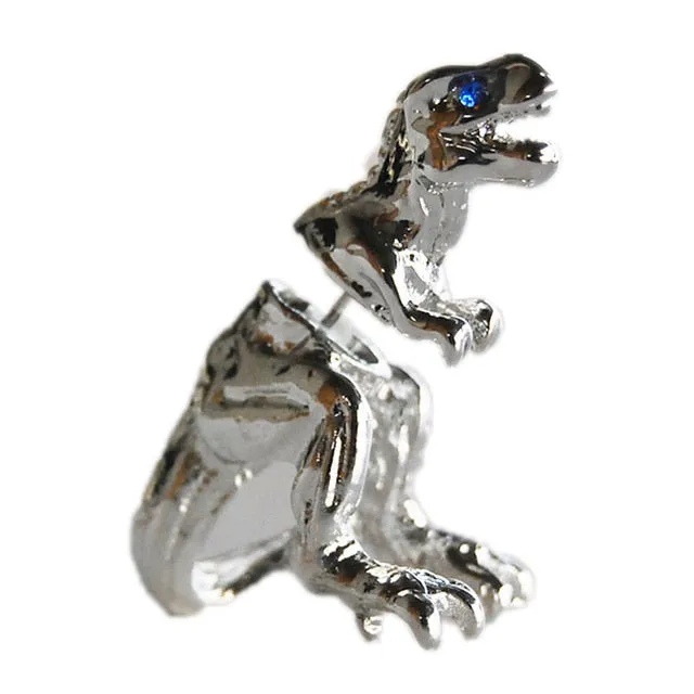 1 Pcs Cool Punk Style Rock Temptation Alloy Dinosaur