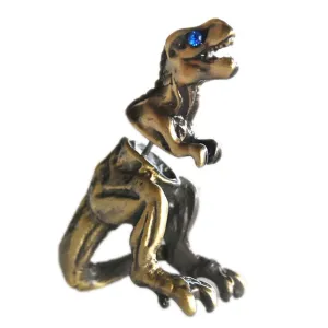 1 Pcs Cool Punk Style Rock Temptation Alloy Dinosaur