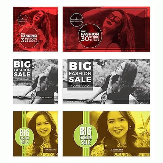 100 - Fashion Facebook Banners