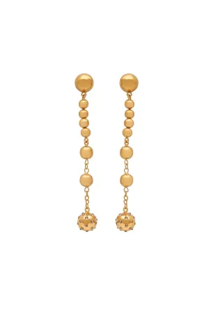11K Gold Vermeil Aspect Diamond Earrings