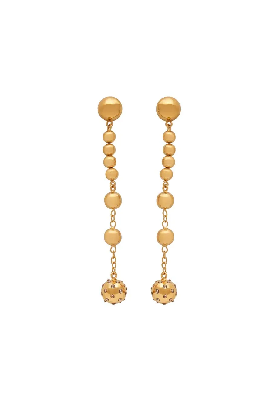 11K Gold Vermeil Aspect Diamond Earrings