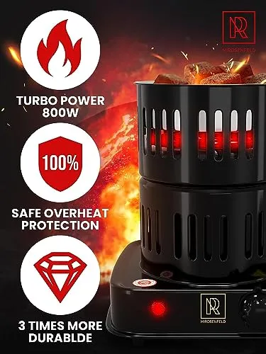 800W TURBO Hookah Coal Burner for Hookah
