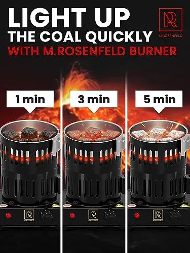 800W TURBO Hookah Coal Burner for Hookah