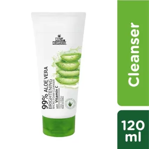 99% Aloe Vera Brightening Micro Foam Cleanser with Vitamin C 120ml