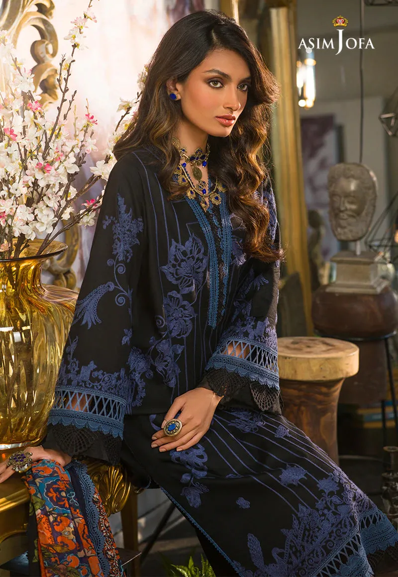 AJPR-33 | Asim Jofa Prints Rania Collection 2022 | Unstitched Embroidered Lawn Suits
