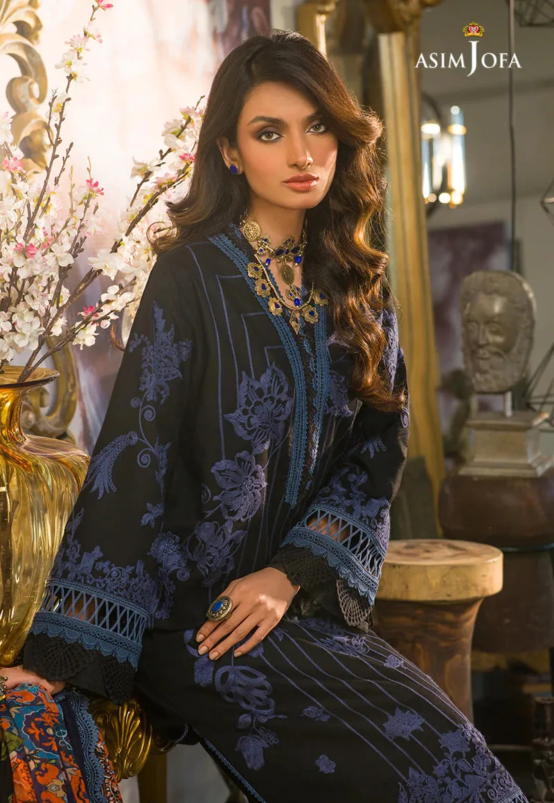 AJPR-33 | Asim Jofa Prints Rania Collection 2022 | Unstitched Embroidered Lawn Suits