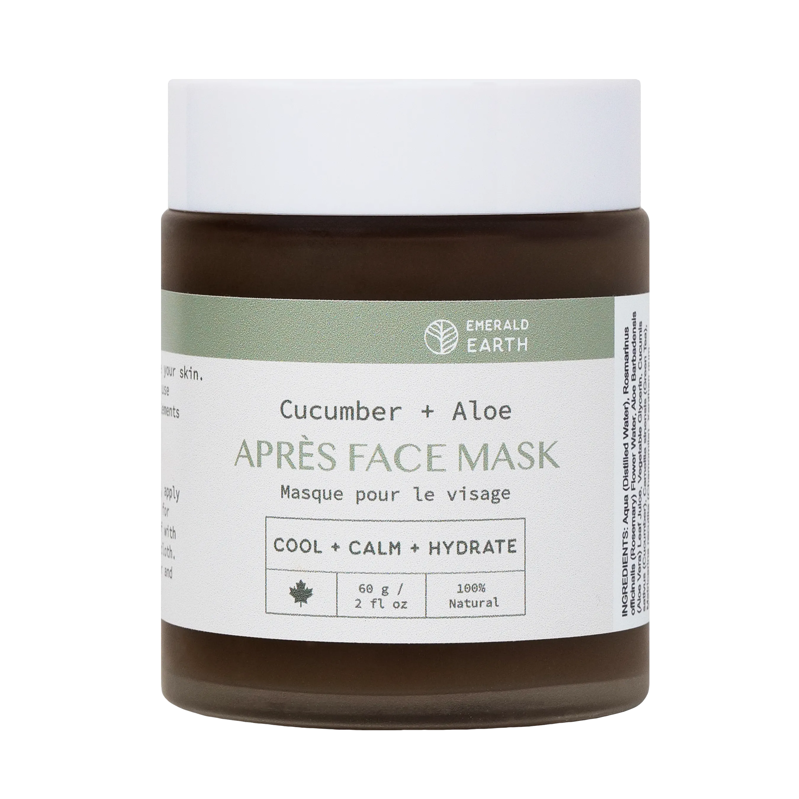 Apres Gel Face Mask with Cucumber   Aloe