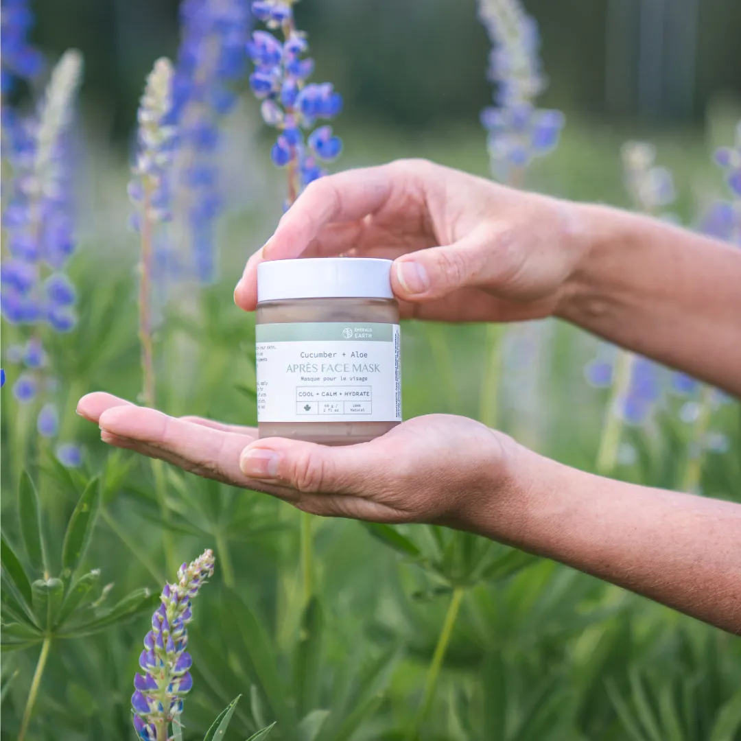 Apres Gel Face Mask with Cucumber   Aloe