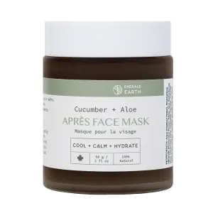 Apres Gel Face Mask with Cucumber   Aloe