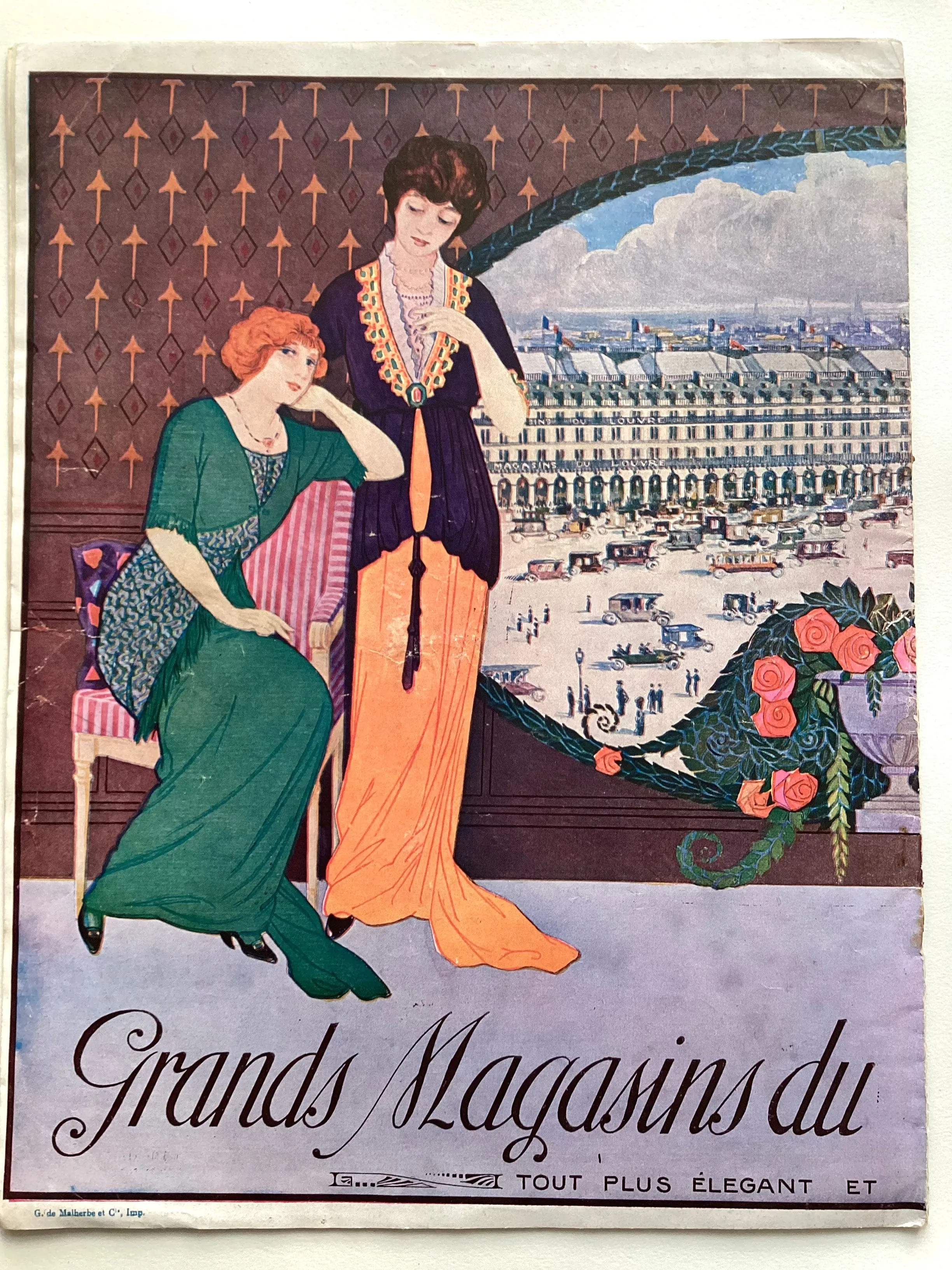 Au Louvre : Anniversaire Lundi 19 Mai, circa 1913
