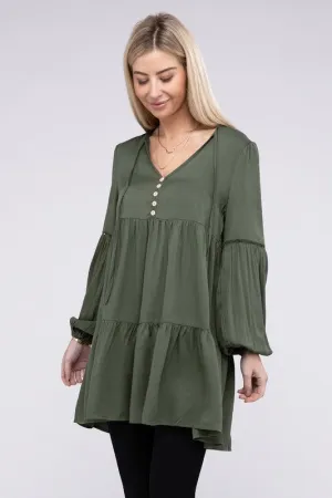 Babydoll Tiered Dress