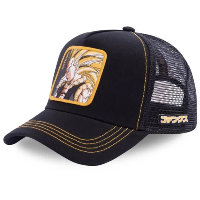 Bandai DRAGON BALL Animation Snapback Cotton Baseball Cap
