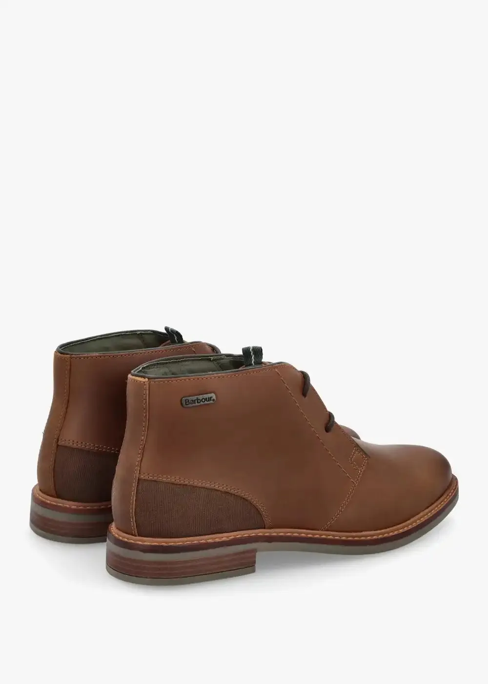 Barbour Mens Redhead Chukka Boots Timber Tan