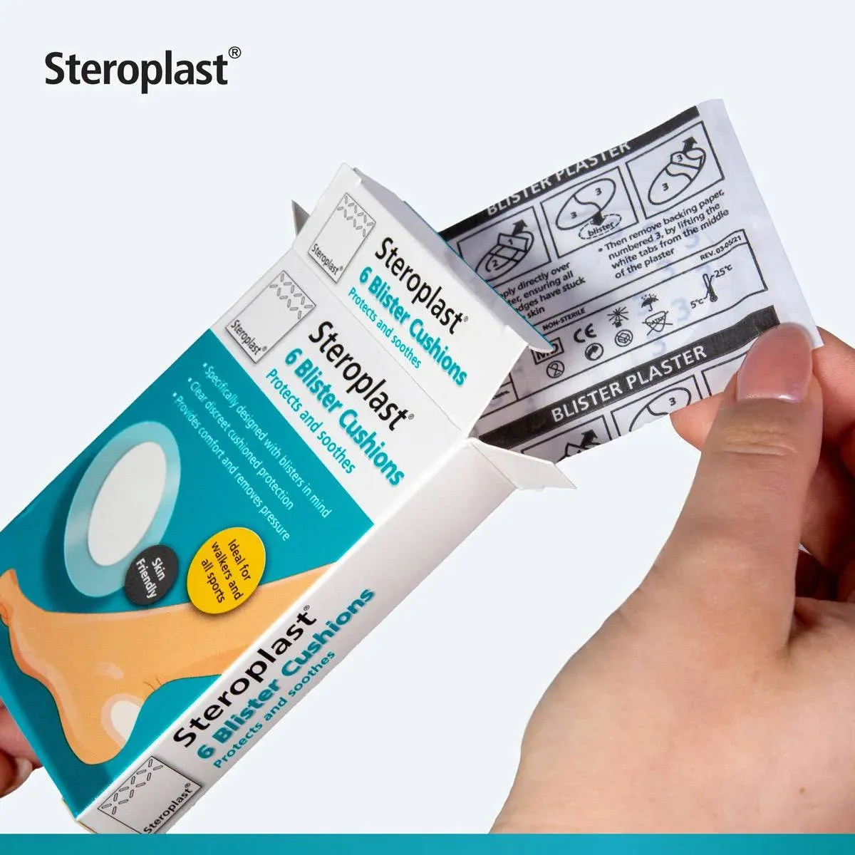 Blister Cushions | 6 Adhesive Thick Gel Plasters