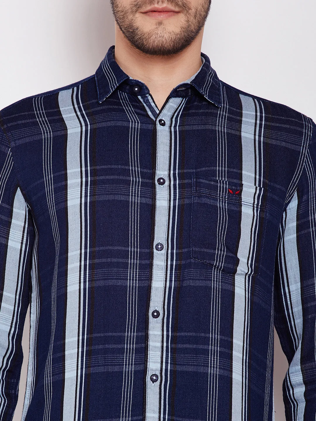 Blue Checked Shirt