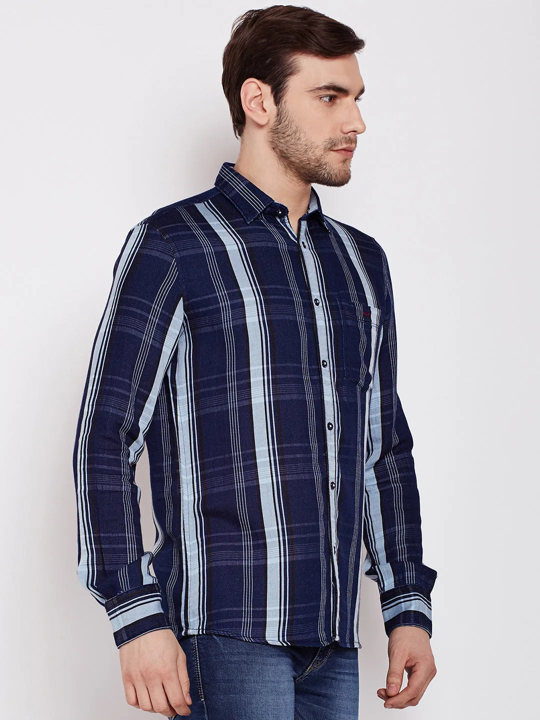 Blue Checked Shirt