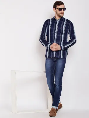 Blue Checked Shirt