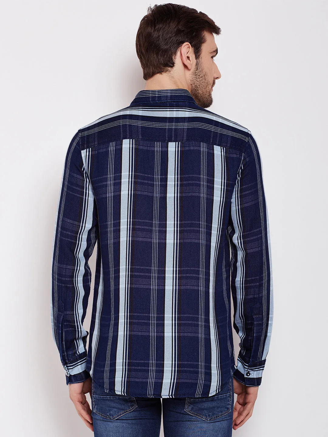 Blue Checked Shirt