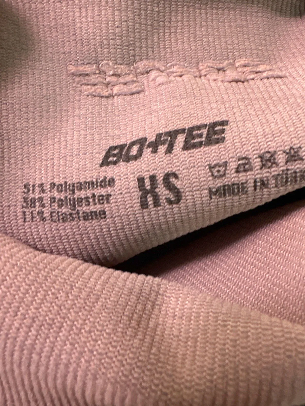 Bo   Tee Pink Racerback Playsuit UK XS