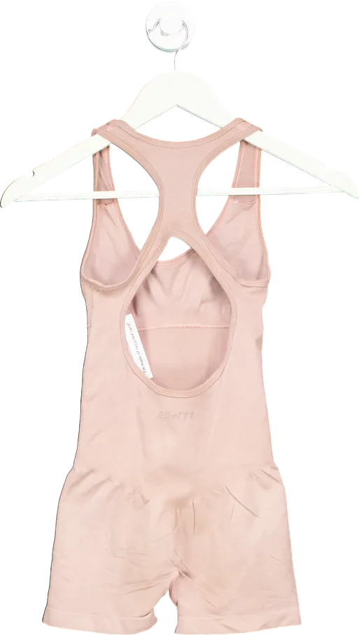 Bo   Tee Pink Racerback Playsuit UK XS