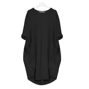 Boho Casual Pocket Dress