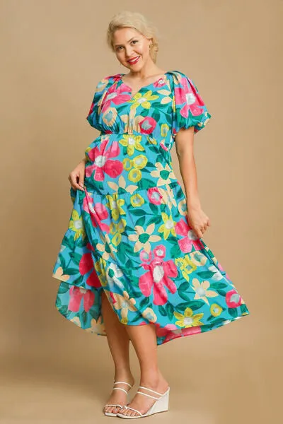 Born To Bloom Midi Dress