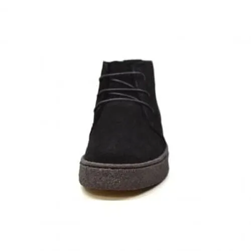 British Walkers Playboy Original Men's Black Suede High Top Ankle Boots