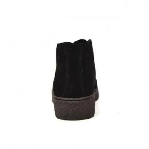 British Walkers Playboy Original Men's Black Suede High Top Ankle Boots