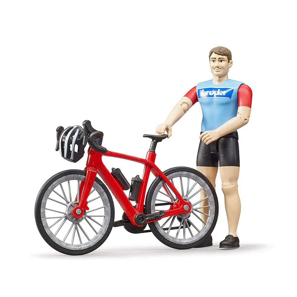 Bruder - World Road Bike with Cyclist