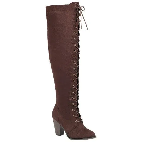 Camila-47  velvet BROWN