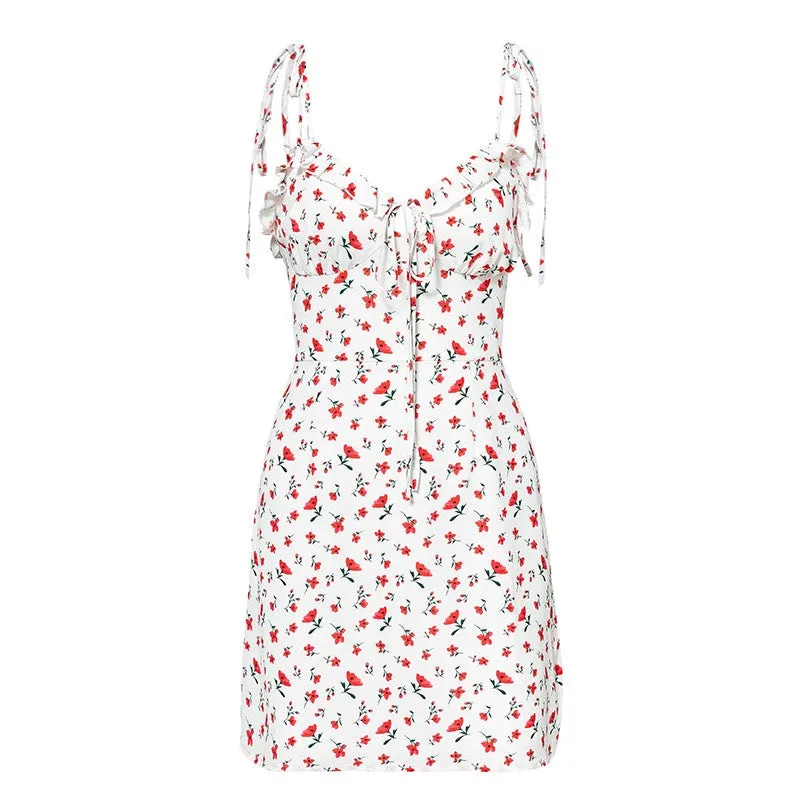 Casual Floral Print  Dress