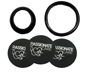 Complete Tune up kit.  Extra Diaphragms plus top and bottom rings for Premium Passionate Care Stethoscope -Replacement Parts