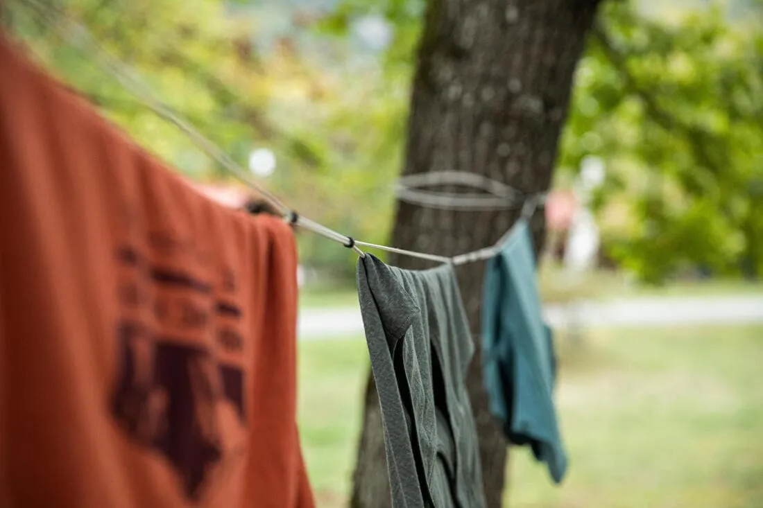 CORDE À LINGE POUR LE CAMPING - 5 MÈTRES
