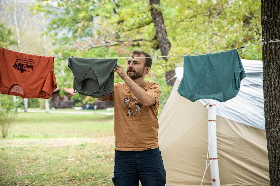 CORDE À LINGE POUR LE CAMPING - 5 MÈTRES