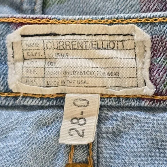 Current/Elliott The Gam Short in Vintage Strawberries