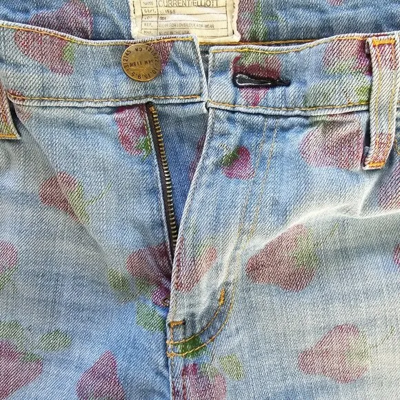 Current/Elliott The Gam Short in Vintage Strawberries