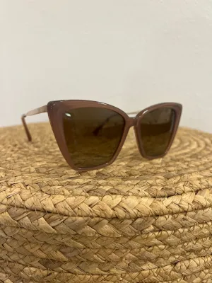 Diff Becky II Sunglasses in Macchiato   Brown Gradient Polarized