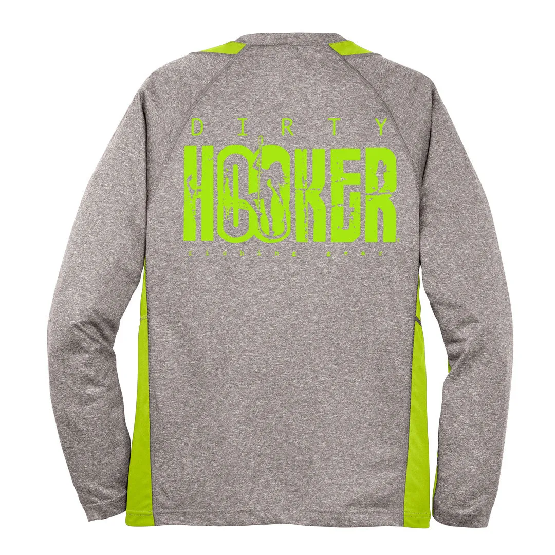 Dirty Hooker Classic Green 2-Tone Dry Fit  - CLOSEOUT