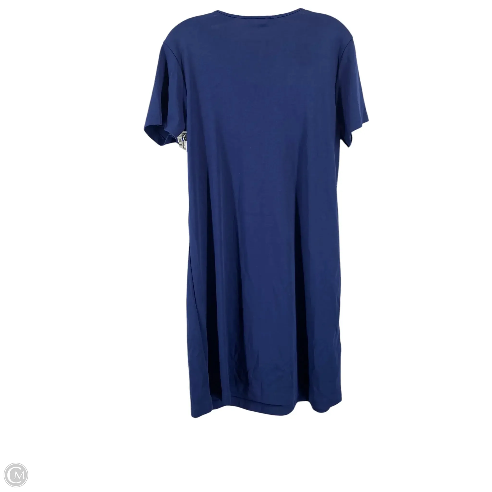 Dress Casual Maxi By Lands End In Blue, Size: M