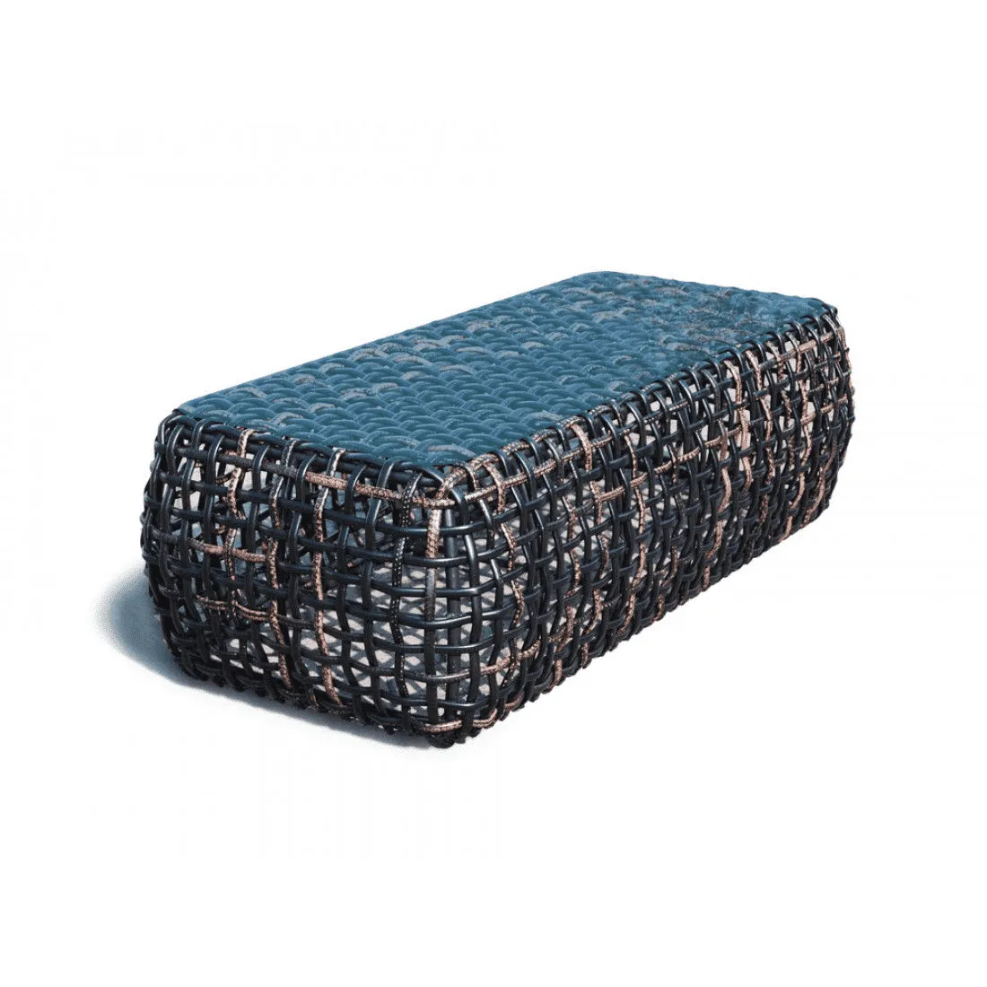 Dune Road Outdoor Coffee Table With Glass