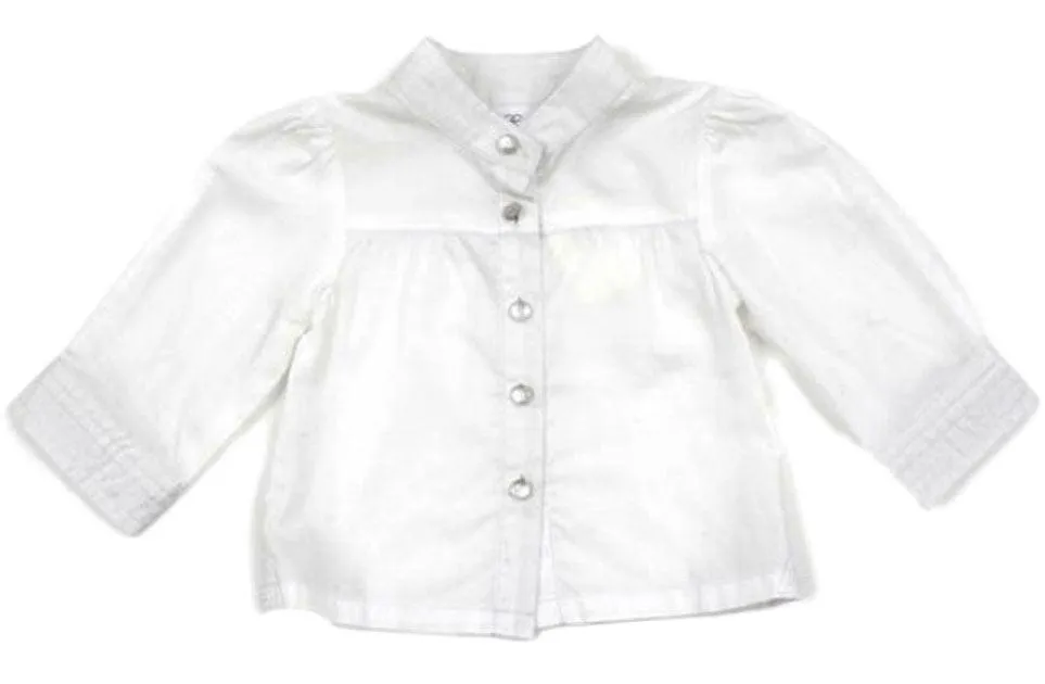 Egg Baby Ivory Infant Girl Blouse 6-12 months