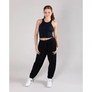 Energetiks Tori Racer Back Crop | Black (Adult)