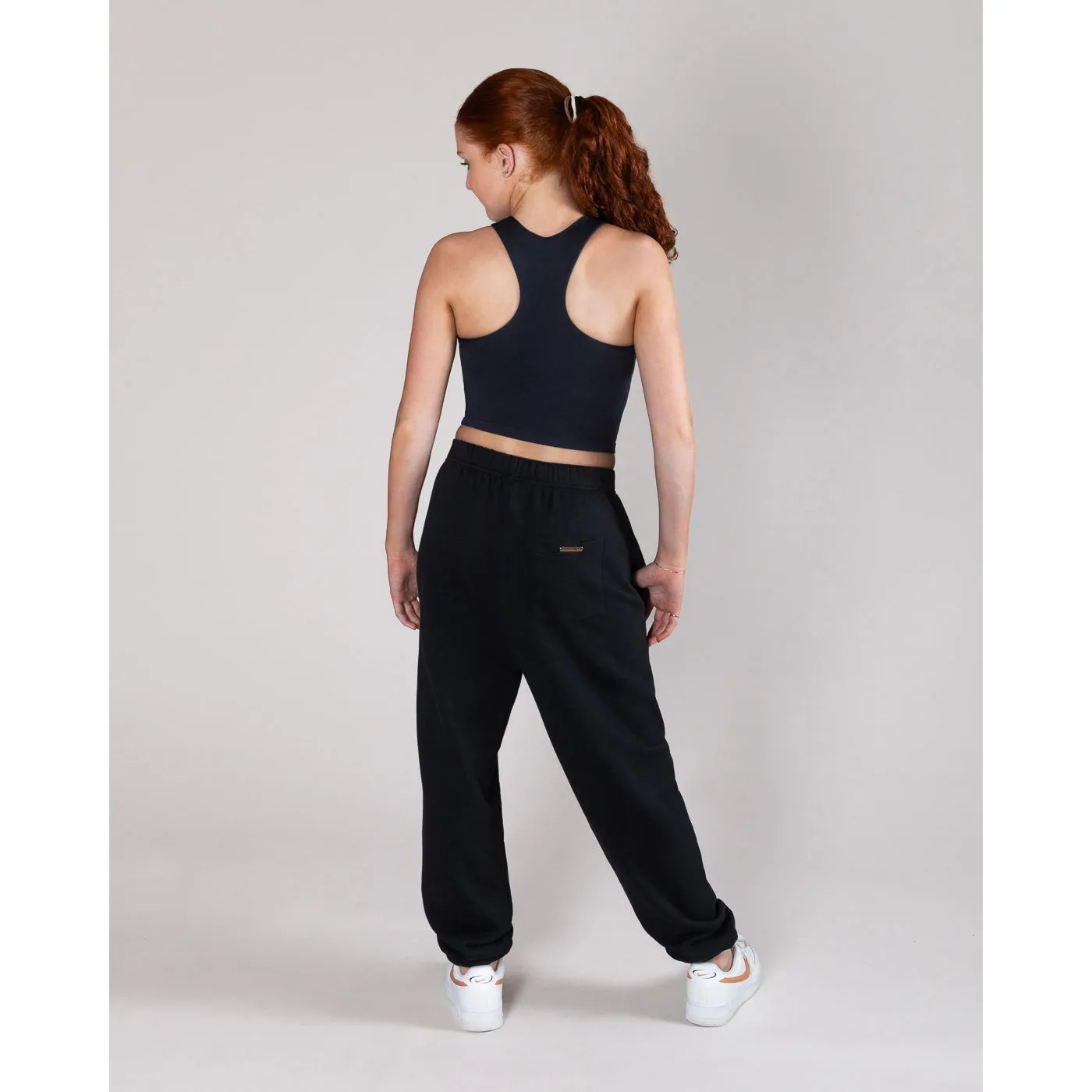Energetiks Tori Racer Back Crop | Black (Adult)