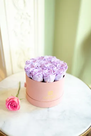 Everlasting 12 Rose Pink Suede box (choose color)