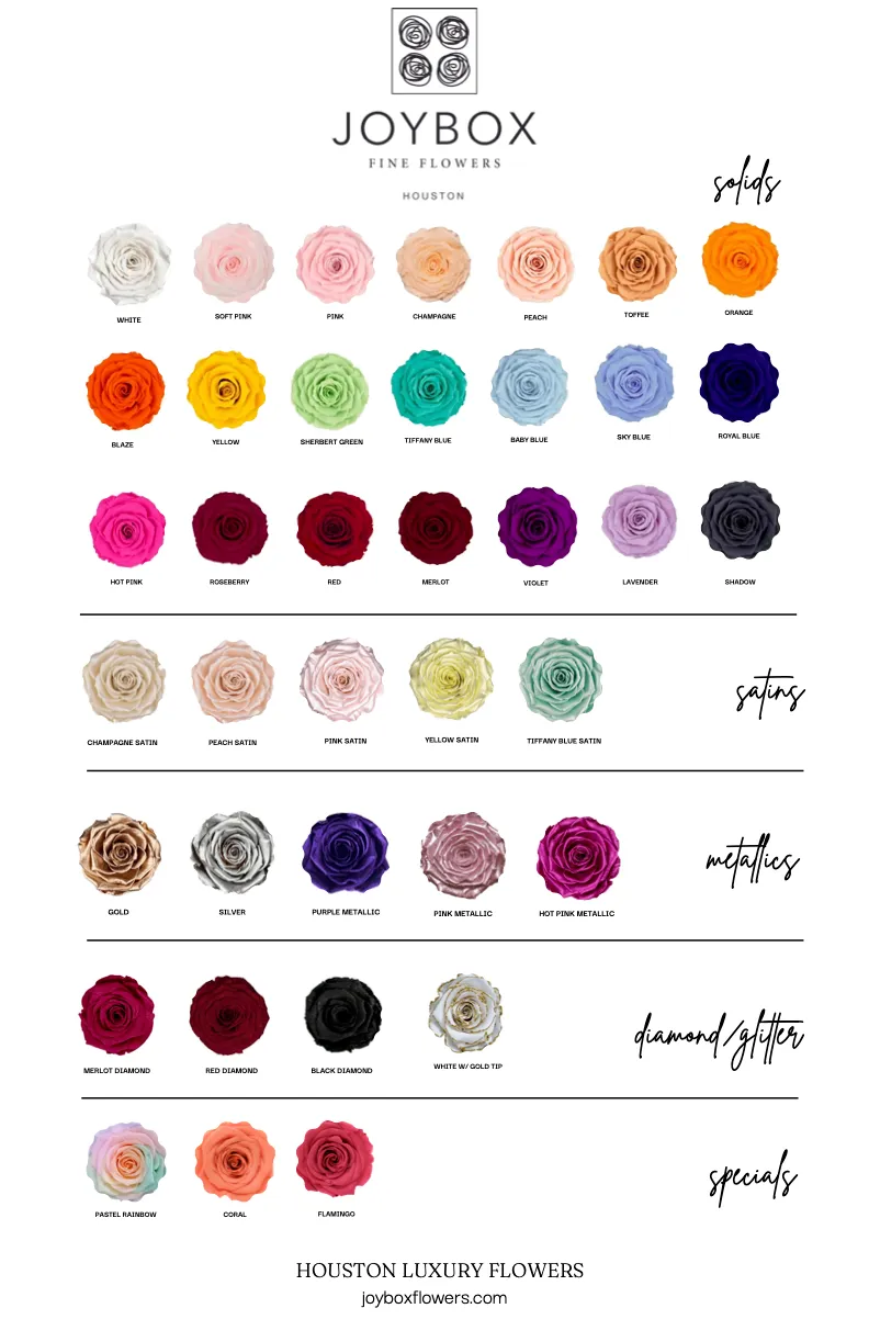 Everlasting Single Rose- Acrylic Box (choose color)