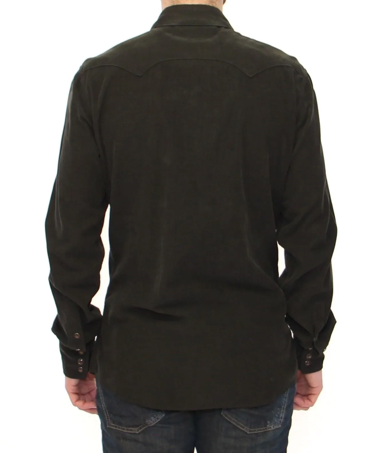 Exclusive Green Manchester Sicilia Casual Shirt