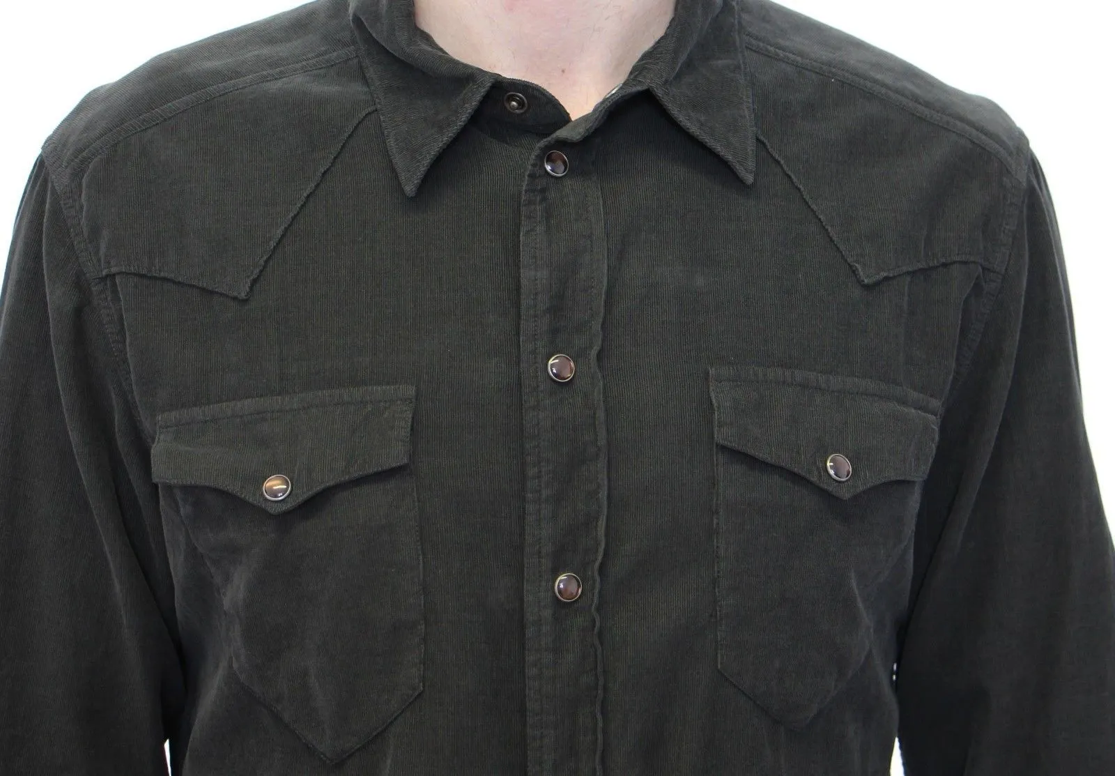 Exclusive Green Manchester Sicilia Casual Shirt