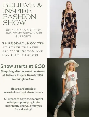 Fashion show tickets